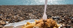 Fish & chips in Leigh on Sea