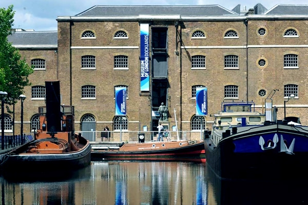 Museum of london docklands near Fenchurch Street