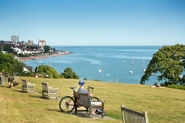 bicycle seafront