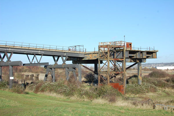 Canvey Island disused oil jetty