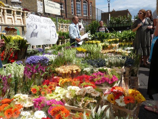 colombia road flower market london