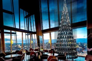 Aqua Shard Christmas Drinks