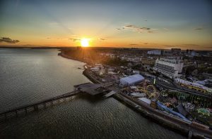 Southend On Sea aerial view